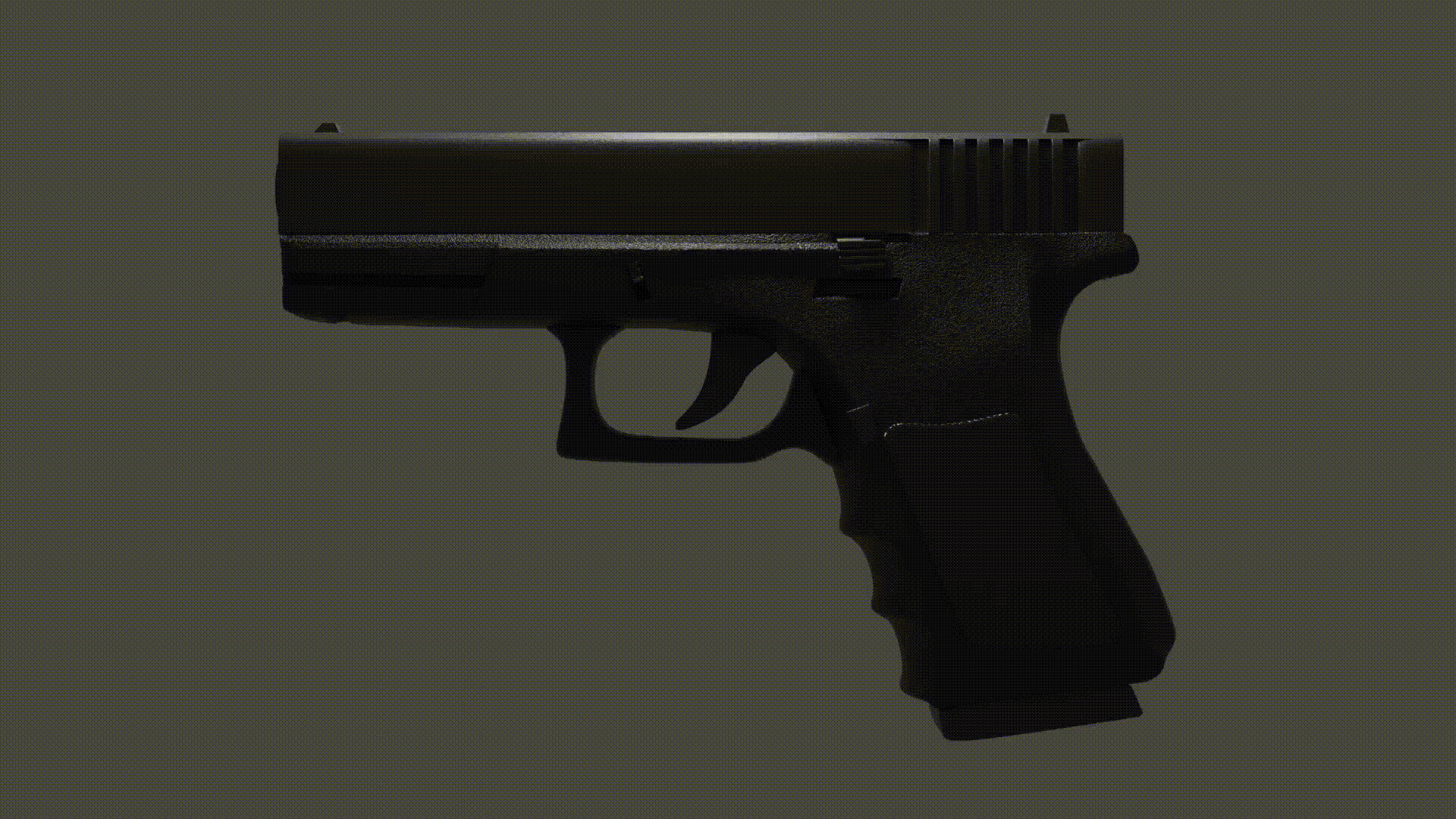 3D model of a Glock 19